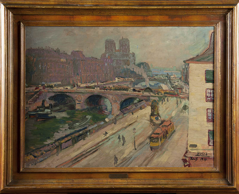 Anselmo Bucci Pont Saint Michel