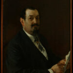 Mosè Bianchi, Ritratto di Felice Spreafico, 1875